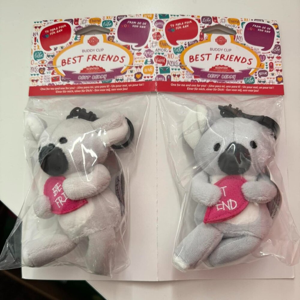 Scentsy Best friends forever scented key chains